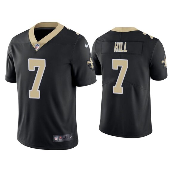 Mens Youths Kids Womens 7 Taysom Hill Black Stitched Jersey